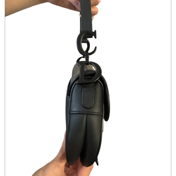 Authentic Christian Dior Mini Matte Saddle Bag - Picture 4 of 12